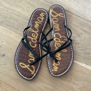 Sam Edelman strap black sandals size 8